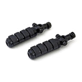Comfort Stud Mount Foot Peg Kit. 1/2 20. Black Footpegs Mcs