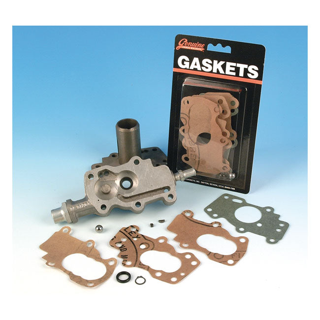 James, oil pump gasket & seal kit. K, KH, XL Sportster OIL PUMPS GASKET KITS James Gaskets