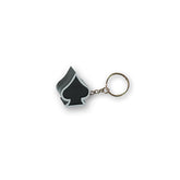 Triktopz Spades key chain black KEYCHAINS Trik Topz