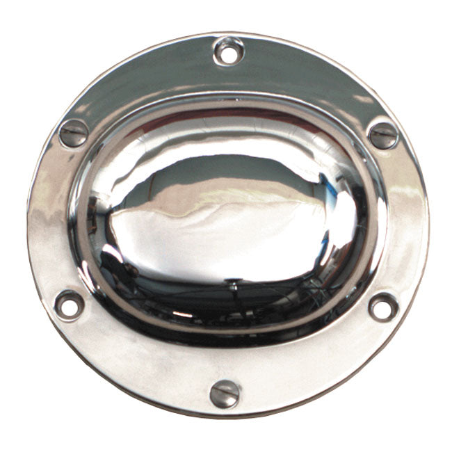 Antique Style Derby Cover Plain. Chrome Derby Cover Mcs