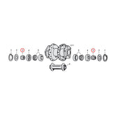 Wheel Hub Axle Spacer Wheel Hub Spacers Mcs