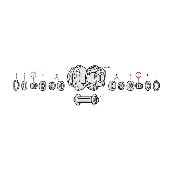 Wheel Hub Axle Spacer Wheel Hub Spacers Mcs