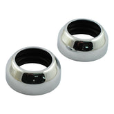 Fork Boot With Dust Shield. 39mm. Chrome Fork Boot Covers Mcs