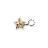Triktopz Star key chain gold KEYCHAINS Trik Topz
