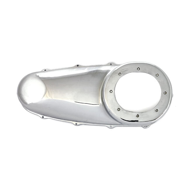 Paughco, outer primary cover. Smooth. Chrome PRIMARY COVER OUTER Paughco