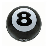 Trik Topz, Eight Ball valve caps. Black TIRE VALVE STEMS AND CAPS Trik Topz