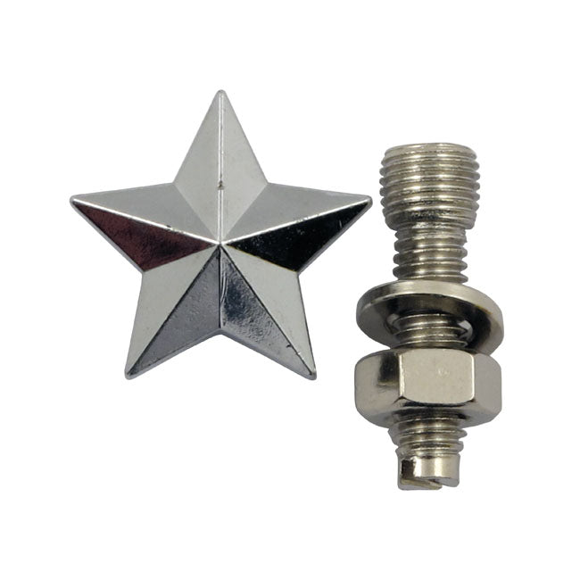 Trik Topz license plate mounts Star silver LICENSE PLATE MOUNT SETS Trik Topz