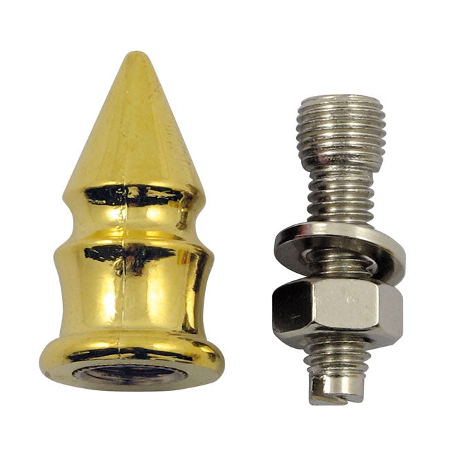 Trik Topz license plate mounts Spike gold LICENSE PLATE MOUNT SETS Trik Topz