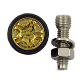 Trik Topz license plate mounts Micro Dub gold LICENSE PLATE MOUNT SETS Trik Topz