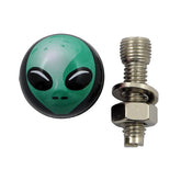 Trik Topz license plate mounts Alien green LICENSE PLATE MOUNT SETS Trik Topz