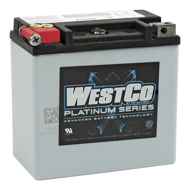 Westco, Sealed Agm Battery. 12 V, 12 Ah, 220 Cca Batteries West Co