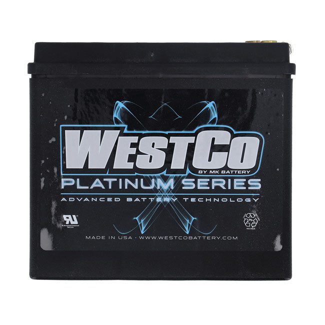 Westco, Sealed Agm Battery. 12 V, 19 Ah. 325 Cca Batteries West Co