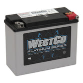Westco, Sealed Agm Battery. 12 V, 20 Ah, 340 Cca Batteries West Co