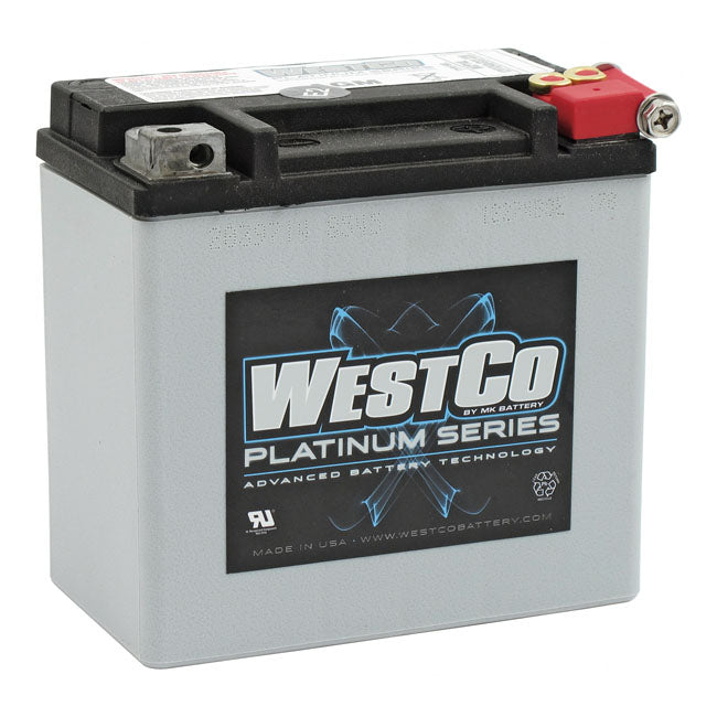 Westco, Sealed Agm Battery. 12 V, 12 Ah, 220 Cca Batteries West Co