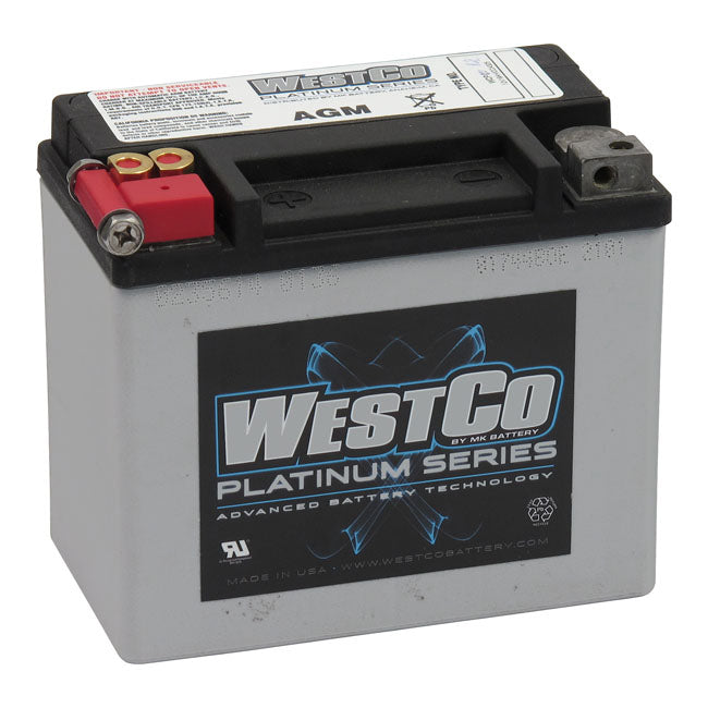 Westco, Sealed Agm Battery. 12 Volt, 10 Amp, 180 Cca Batteries West Co