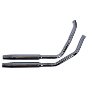 Paughco, Tapered exhaust (38"). Chrome Full Exhaust System Paughco