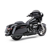 Cobra, Powrflo 4-1/2" slip on mufflers. Black EXHAUST SLIP-ONS AND MUFFLERS Cobra