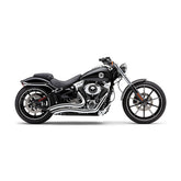 Cobra Swept Speedster Shorts Exhaust With Power Port Chrome Hd Full Exhaust System Cobra
