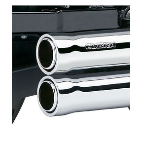 Cobra Exhaust System Speedster 909 Short 2 Into 2 Chrome Full Exhaust System Cobra