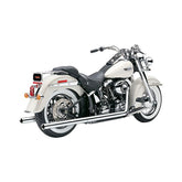 Cobra True Duals Exhaust System Chrome With Billet Tips Cruiser Duals Headpipes Cobra