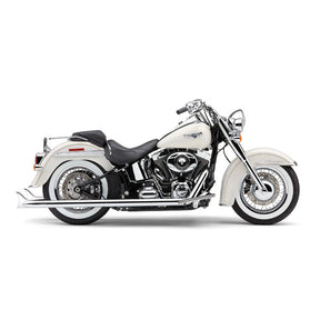 Cobra True Duals Exhaust System Chrome With Fishtail Tips Cruiser Duals Headpipes Cobra