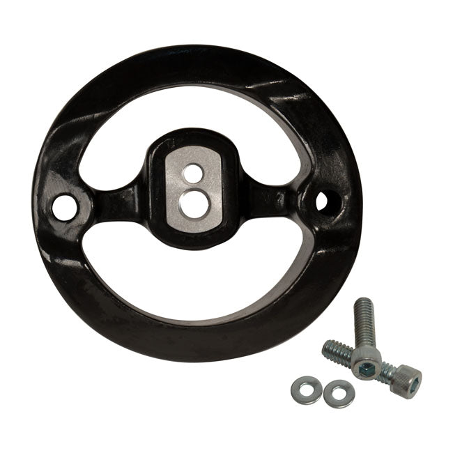 S&S Cycle Backplate Adapter Air Cleaner Stealth For Use With Fl Touring 17 Oem Cover Air Cleaner Bracket S&S Cycle