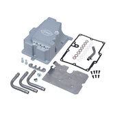 S&S Cycle Oil Supply Line Installation Kit, Wrinkle Black - 06-17 Dyna Oil Line Kits S&S Cycle