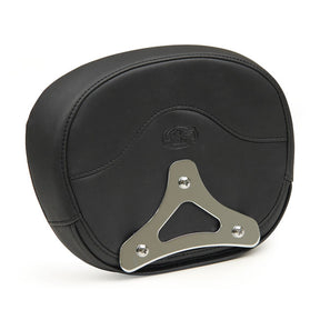 Mustang, sissy bar back pad. Black. Deluxe SISSY BARS Mustang