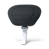 Mustang Backrest & Post Deluxe Touring Black Armrests Mustang