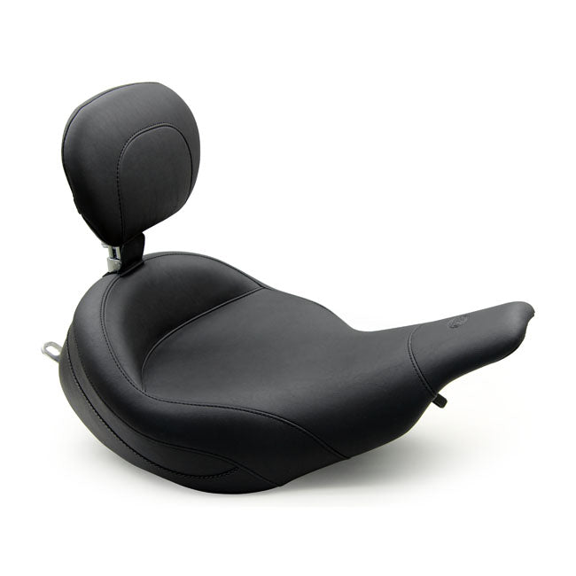 Mustang, Super Touring solo seat. With rider backrest SOLO SEATS Mustang