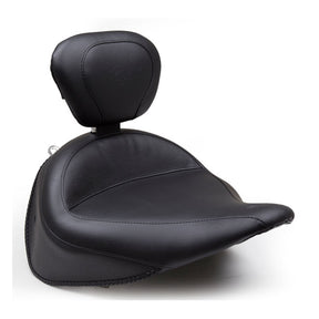 Mustang, Wide Touring solo seat. With rider backrest SOLO SEATS Mustang