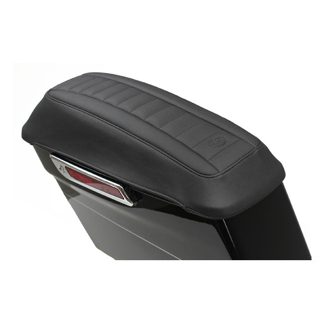 Mustang, saddlebag lid cover set. Deluxe SADDLEBAGS LIDS Mustang
