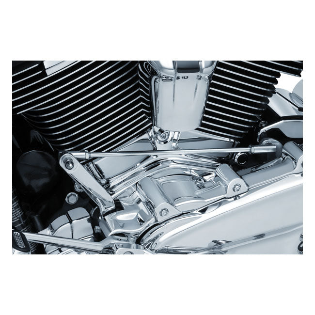 Kuryakyn, Cylinder base cover. Chrome CYLINDER BASE COVERS Kuryakyn