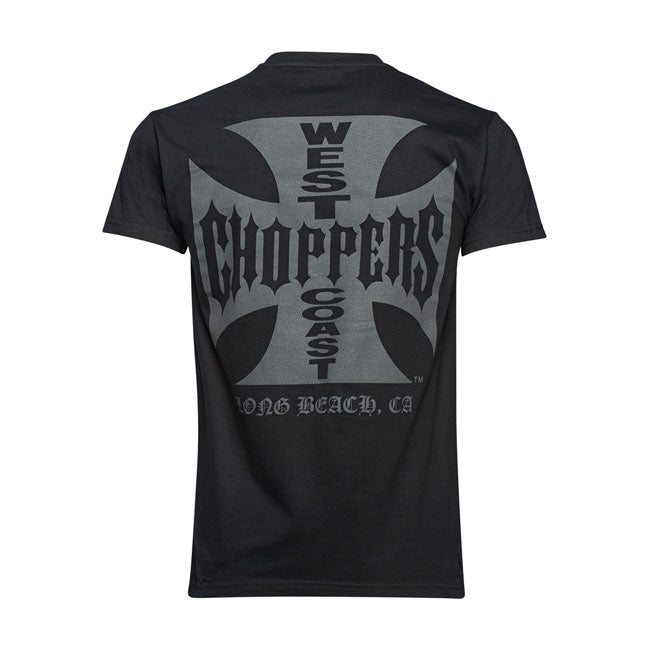 West Coast Choppers "Og Classic" T-Shirt - Black & Gray T-Shirt West Coast Choppers