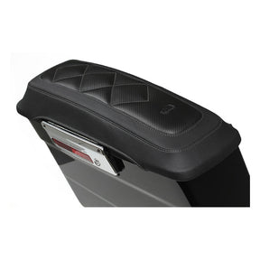Mustang, saddlebag lid cover set. Carbon Diamond SADDLEBAGS LIDS Mustang