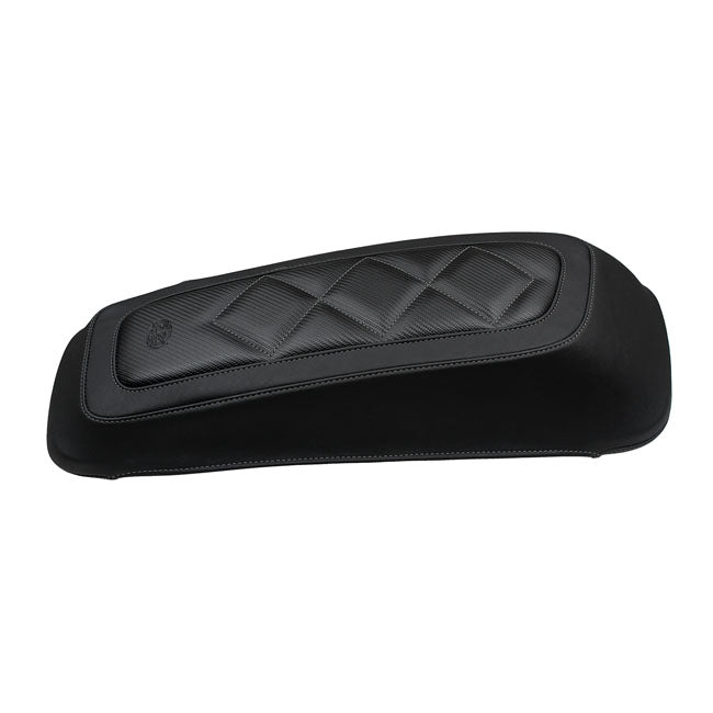 Mustang, saddlebag lid cover set. Carbon Diamond SADDLEBAGS LIDS Mustang