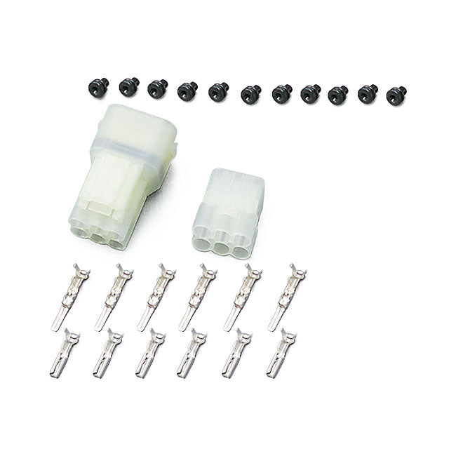 Type Hm Waterproof Connector Kit. 6 Pin Electrical Connectors Mcs