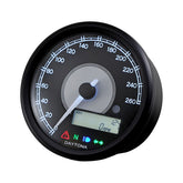 Daytona, Velona 80mm speedometer 260 kmh/mph SPEEDOMETERS Daytona
