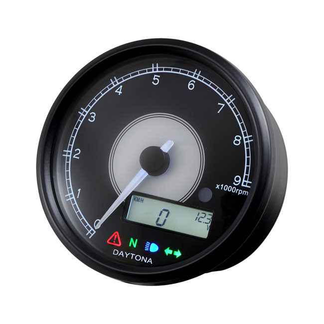 Daytona Velona80 Tacho9000/Digital Spe Tachometers Daytona