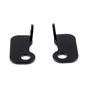 Cult-Werk, turn signal bracket set. Front. Black TURN SIGNALS MOUNTS Cult Werk