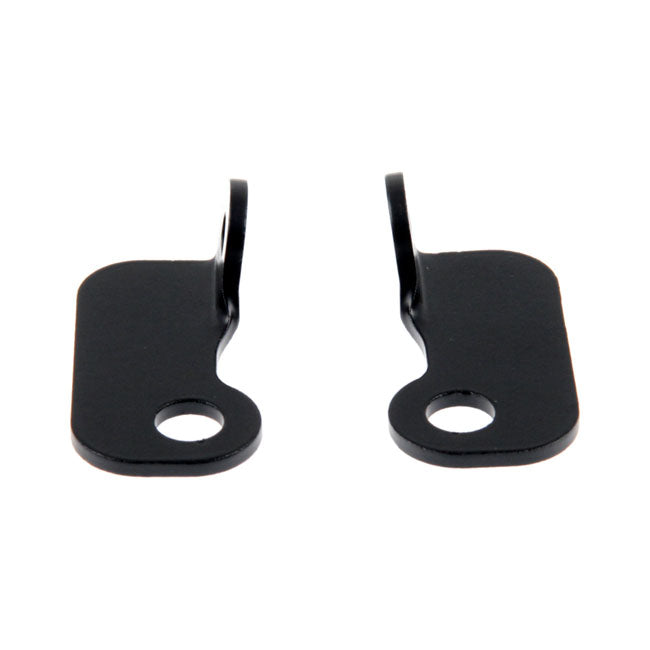 Cult-Werk, turn signal bracket set. Front. Black TURN SIGNALS MOUNTS Cult Werk