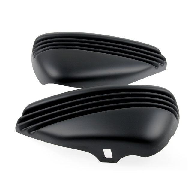 Cult-Werk, ''Bobber'' side cover set. Matte black SIDE COVERS Cult Werk