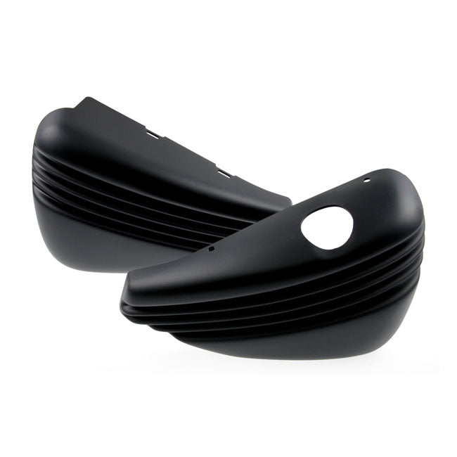 Cult-Werk, ''Bobber'' side cover set. Matte black SIDE COVERS Cult Werk