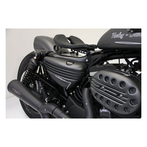 Cult-Werk, ''Bobber'' side cover set. Matte black SIDE COVERS Cult Werk