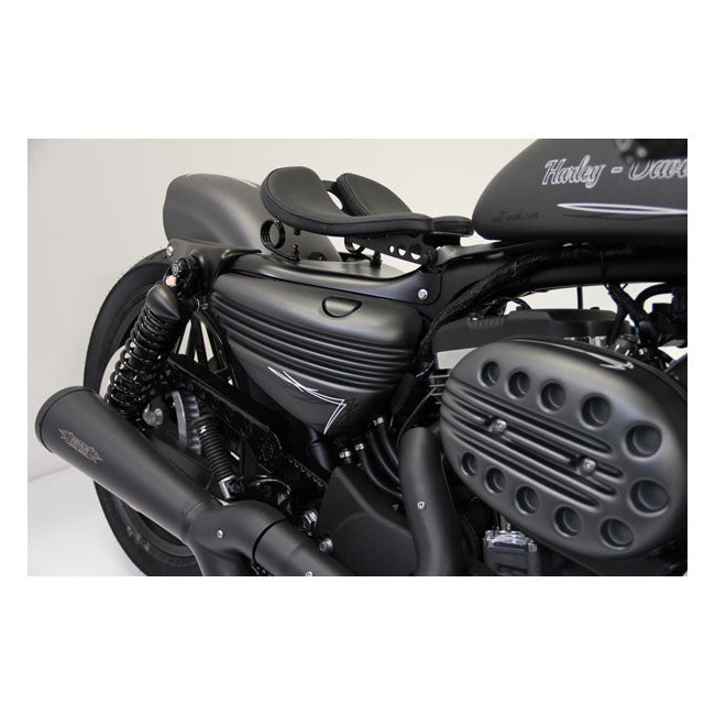 Cult-Werk, ''Bobber'' side cover set. Matte black SIDE COVERS Cult Werk