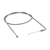Barnett, idle cable braided +12" CABLES THROTTLE PUSH Barnett