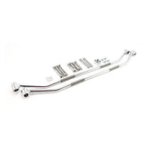 Universal Saddlebag Carrier Set. Chrome, Round Bar Saddlebags Support Kits Highway Hawk