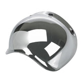 Biltwell Bubble Shield Anti-Fog, Chrome Mirror Helmets Biltwell