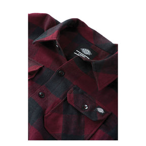 Sacramento Shirt, Maroon Shirt Dickies