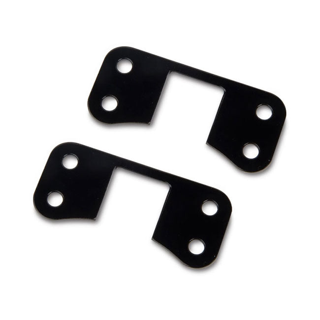Arlen Ness, 21" front fender lift brackets. Black FENDER MOUNT KITS Arlen Ness